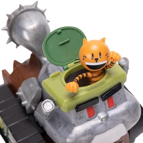 JAKKS Dog Man Squirrel Tank Shooter Vehicle Playset with Petey and Dog Man Action Figures thumbnail 3