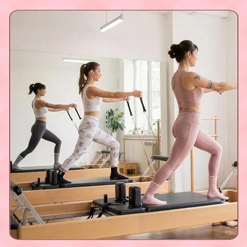 scenicamp 5 Pairs Women‘s Cute Pilates Socks with Grips, Non-Slip Ruffle Yoga Sock, Cotton Grippy Crew Sock for Barre Ballet thumbnail 2