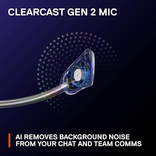 SteelSeries New Arctis Nova 3 Multi-Platform Gaming Headset - Signature Arctis Sound - ClearCast Gen 2 Mic - PC, PS5/PS4, Xbox Series X|S, Switch, Mobile,Black thumbnail 8