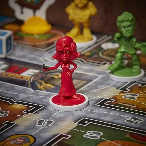 Hasbro Gaming Clue Junior Board Game for Kids Ages 5 and Up, Case of The Broken Toy, Classic Mystery Game for 2-6 Players thumbnail 8