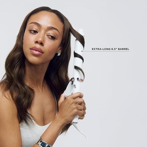 T3 SinglePass Curl X Extra-Long Barrel 1", 1.25", 1.5" Curling Iron with 9 Heat Settings and Ceramic Barrel for Fast Styling and Lasting Results on All Hair Types thumbnail 4