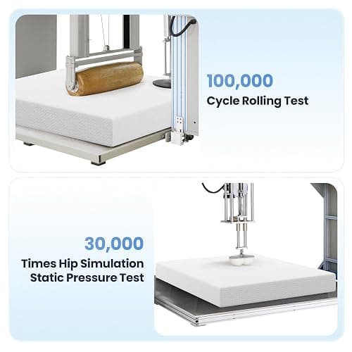 Yaheetech 8 Inch Full Size Mattress 3 Foam Layer Cooling Gel Memory Foam Mattresses, Green Tea for Fresher Sleep, Medium Firm, No Fiberglass, CertiPUR-US Certified, Full Mattress in a Box thumbnail 8