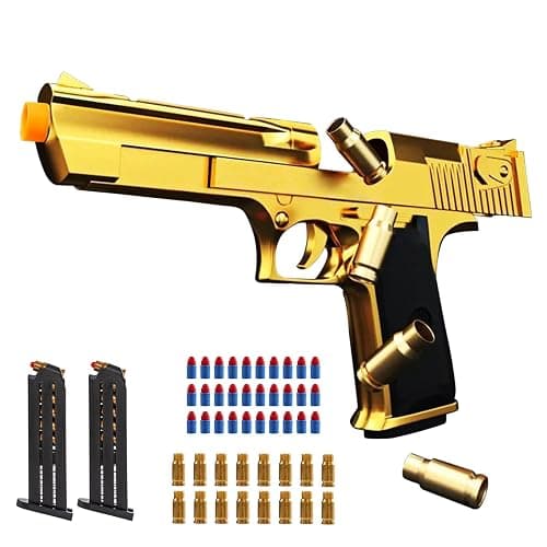 Toy Gun, Educational Toy Model, EVA Safety Foam Soft Bullet, Toy Foam Shock Wave Soft Bullet Game Gun, Toy Guns for Boys 8-12 - Image 1