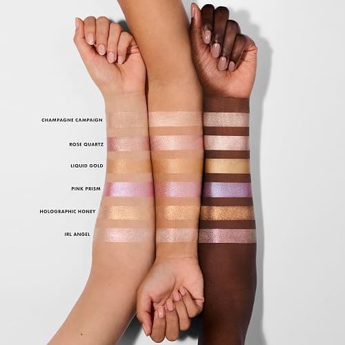e.l.f. Halo Glow Highlight Beauty Wand, Liquid Highlighter Wand For Luminous, Glowing Skin, Buildable Formula, Vegan & Cruelty-free,Champagne Campaign thumbnail 3