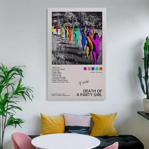 H8MZQ4X2KLP TV Girl Death of A Party Girl Canvas Poster Bedroom Decoration Landscape Office Valentine's Birthday Unframe-style08x12inch(20x30cm) thumbnail 6