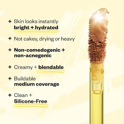 Kosas Revealer Concealer - Medium Coverage Makeup with Hyaluronic Acid, Conceals Dark Circles Under Eyes, Dark Spots and Blemishes + Brightens, Hydrates, Long-Lasting & Vegan, (Tone 3.2 O) | Medium Coverage Makeup, Conceals Dark Circles Under Eyes, Dark Spots, Blemishes, Brightens, Long-Lasting, Hydrates, with Hyaluronic Acid, Vegan, Makeup thumbnail 6