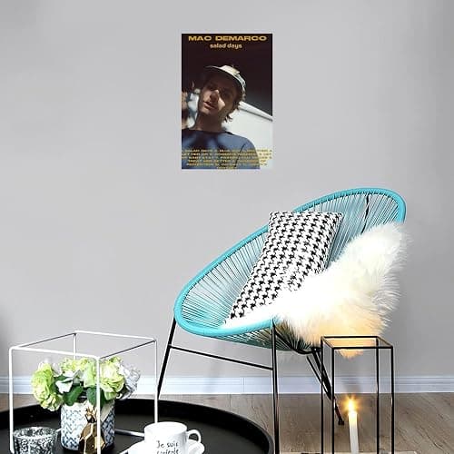 Salad Days By Mac DeMarco Canvas Poster Print Wall Art Decor Paintings for Living Room Bedroom Decoration Unframe-style 12x18inch(30x45cm) thumbnail 2