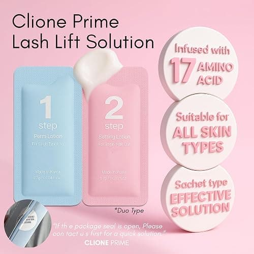Korean Lash Lift Kit - Eye Brow Lamination Kit Eyelash Perm Kit Eyelash Lift Kit Lash Perm Eyebrow Lamination - Blue thumbnail 6