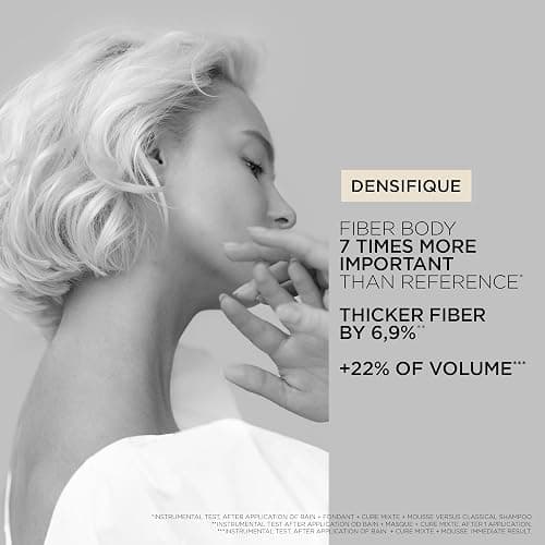 Kérastase Densifique Densité Shampoo & Conditioner Set – Thickening | Formulated with hyaluronic acid, strengthens strands, removes build-up, adds shine, for fine and thinning hair thumbnail 5