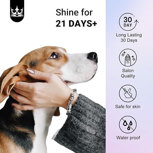 KQueenest Glitter Cat Eye Press on Nails Medium Short Almond, 30 Pcs Thick Cute Acrylic Nails Press on, Gel Fake Nails Short with UV Coating, Reusable Glue on Nails for Women Daily Wear, Nude Sparkle thumbnail 8
