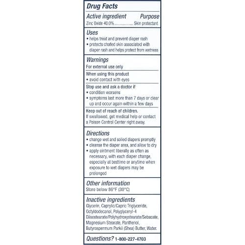 Aquaphor Baby Diaper Rash Paste with Zinc Oxide, Talc Free, 3.5 OZ | Zinc Oxide Baby Diaper Rash Paste Provides Immediate Relief, Treatment and Prevention, Hypoallergenic, Talc Free thumbnail 8