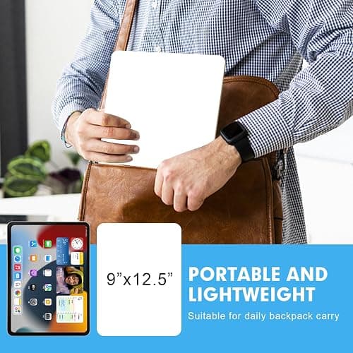 Dry Erase LapBoards, PANDRI 26 Pack Double Sided 12.5 x 9 Inch Whiteboards with 26 Erasers, Dry Erase Boards for Office Students Classroom Teacher Supplies thumbnail 6