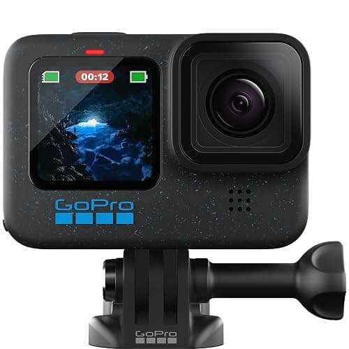 GoPro Hero12 Black E-Commerce Package - Waterproof Action Camera with 5.3K60 Ultra HD Video, 27MP Photos, HDR, 1/1.9" Image Sensor, Live Streaming, Webcam, Stabilization thumbnail 4
