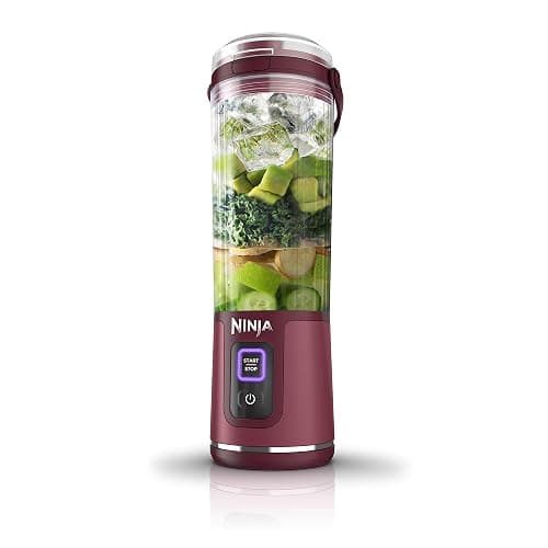 Ninja BC151CR Blast Portable Blender, Cordless, 18oz. Vessel, Personal Blender-for Shakes & Smoothies, BPA Free, Leakproof-Lid & Sip Spout, USB-C Rechargeable, Dishwasher Safe Parts, Cranberry Red thumbnail 13
