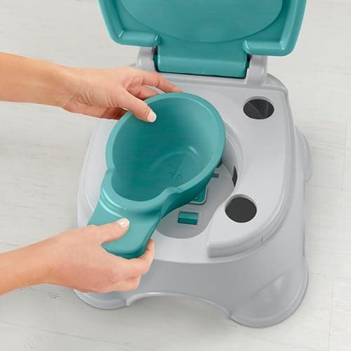 Fisher-Price™ 3-in-1 Toddler Toilet Training Potty Chair and Step Stool, with Removable Toilet Ring thumbnail 6