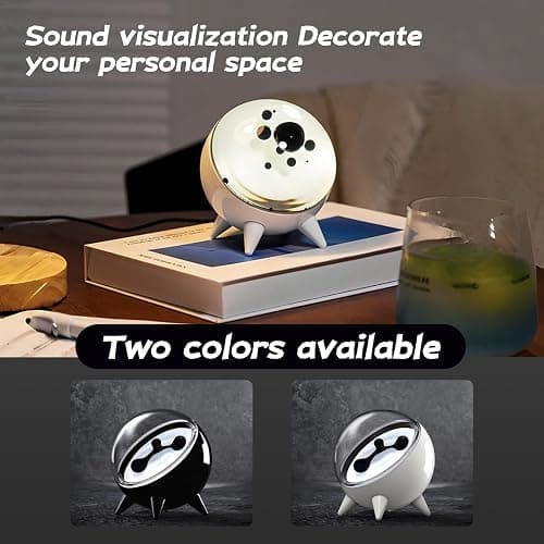 ZenFrekvens Dancing Ferrofluid Display with Music Rhythm, Magnetic Liquid Art with Stand, Ferrofluid Speaker Music Mate, Symbiote in a Bottle, Ferrofluid Display Lamp, Desktop Decor, Teenager Gifts thumbnail 3