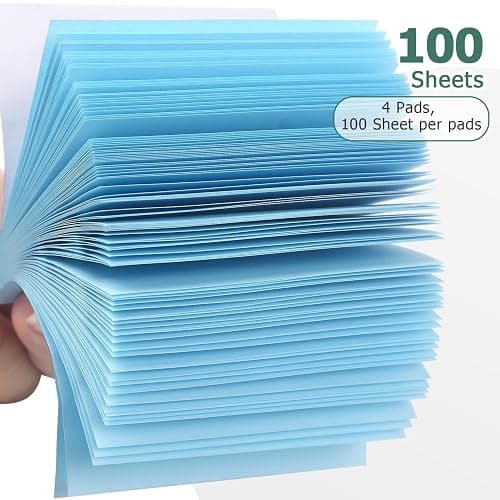 Sticky Notes 3x3 in, Self-Adhesive Note, 4 Pads, 100 Sheets/Pad, Light Blue | Perfect for Home, Classroom, and Workplace Organization thumbnail 5
