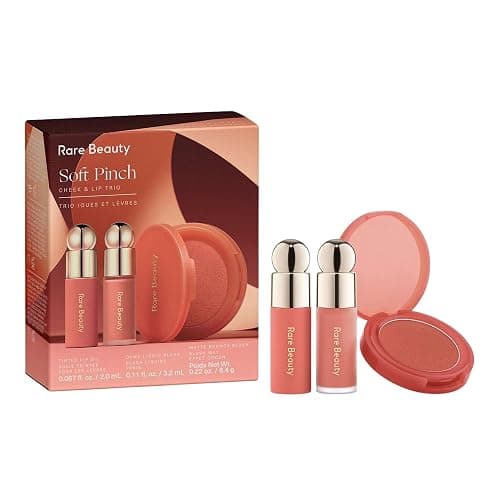 Rare Beauty Soft Pinch Cheek & Lip Trio - Matte Blush, Mini Liquid Blush and Mini Tinted Lip Oil - Image 1