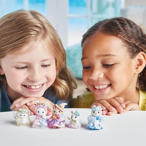 Calico Critters Royal Princess Set - Doll Playset with 5 Figures and Accessories for Children Ages 3+ - Royal Princess Set thumbnail 10