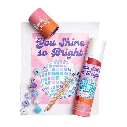 Pink Picasso Paint By Numbers - Image 1