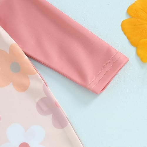 Socutebabe Toddler Infant Baby Boys Swimsuit Kids Rash Guard One Piece Newborn Zipper Bathing Suit Swimwear with Hat thumbnail 4