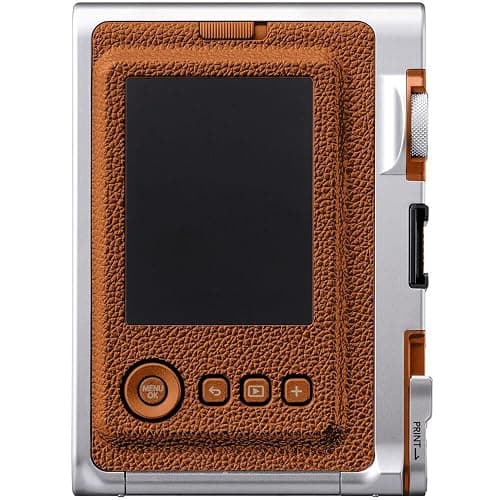 FUJIFILM INSTAX MINI EVO Instant Camera (Brown) Case Bundle | For Parties, Events & Instant Photos | Includes 32GB Memory Card, USB Card Reader, Cleaning Cloth thumbnail 5