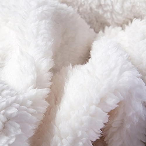 Elegant Comfort Ultra Soft Reversible Buffalo Plaid Flannel Sherpa Blanket - Cozy Silky Checkered Fleece Throw for Couch, Bed - Plush Fuzzy Warm Winter Blanket for Gift, Queen, Green thumbnail 8