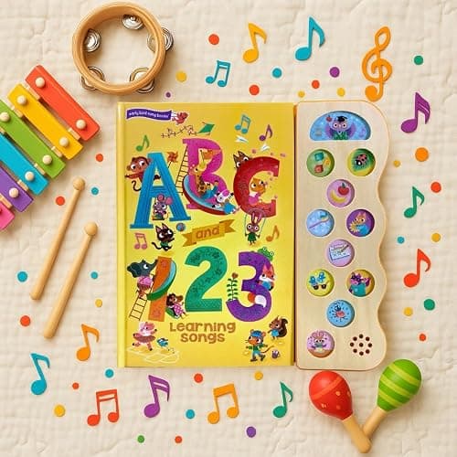 ABC & 123 Learning Songs: Interactive Children's Sound Book (11 Button Sound) thumbnail 9