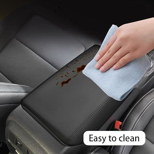 faccaibbg Armrest Cover for Nissan Sentra 2013-2019 Well-Make Durable Middle Console Cover Armrest Box Protective Cover for 2013 2014 2015 2016 2017 2018 2019 Nissan Sentra Accessories(Black). thumbnail 3