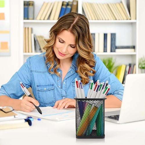 OWill 4-Colour 4-in-1 Ballpoint Pen, 1.0mm, Multicoloured for Office, School, Students, and Children, Gift thumbnail 6