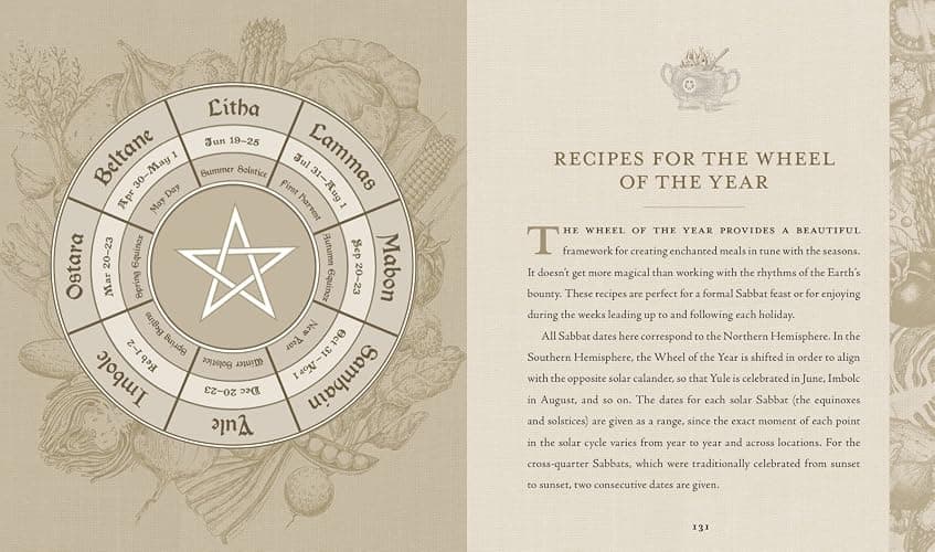 Wiccan Kitchen: A Guide to Magical Cooking & Recipes - A Cookbook thumbnail 10