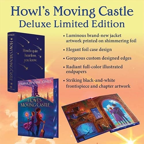 Howl's Moving Castle Collector’s Deluxe Edition: A Special Edition of the Classic Kids Fantasy Novel with Exclusive Artwork (World of Howl, 1) thumbnail 2
