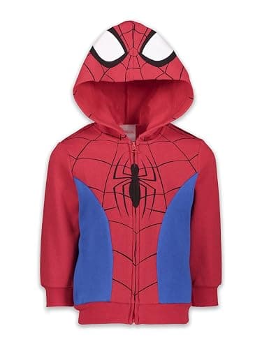 Marvel Spider-Man Spider-Verse Venom Zip Up Hoodie Toddler to Big Kid - Image 1