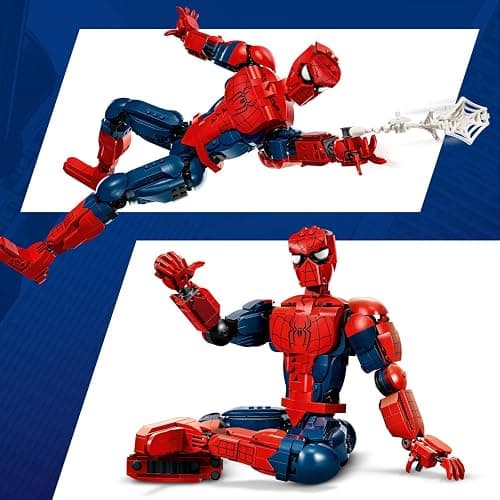 LEGO|Marvel Spider-Man Hero Figure - Superhero Toy incl. Action Figure w/Collectible Minifigure for Room Decor - Gift for 12+ Year Old Boys & Teenage Movie Fans - 76346 thumbnail 4