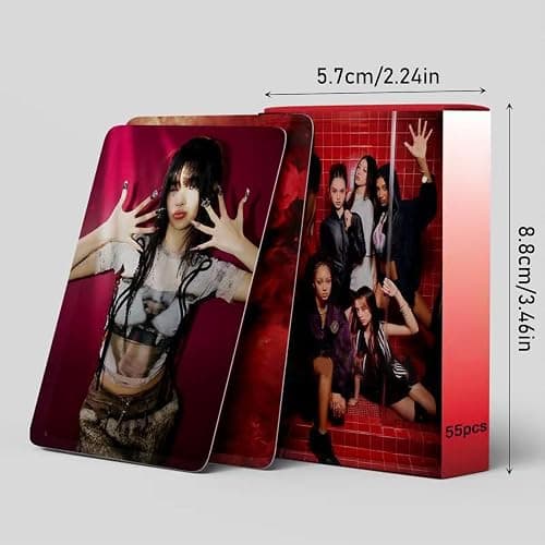 YLDBWDX Katseye Photocards KATSEYE Merch Cards Set Gift for Fans thumbnail 3