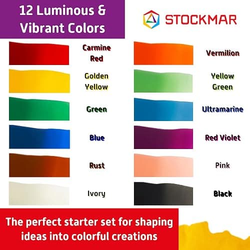 Stockmar Modelling Beeswax – 12 Assorted Color Sheets in Sliding Cardboard Box – Non-Drying, Reusable Wax Art Set for Artists and Hobbyists – for Creative Art Projects, Crafting, and Sculpture thumbnail 5