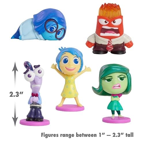 Disney and Pixar Inside Out 2 All the Feels Figure Set, Kids Toys for Ages 3 Up by Just Play - Multicolor thumbnail 4
