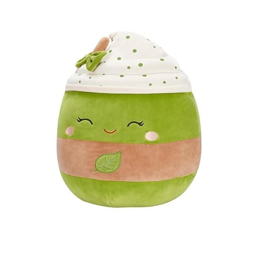 Squishmallows Original 16in Zap The Iced Matcha Latte – Official Jazwares Plush (Large) thumbnail 4