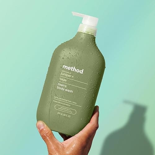 Method Men Body Wash, Juniper and Sage, Paraben and Phthalate Free, Quick-Lathering Cleansers, Cruelty Free, 28 oz thumbnail 7
