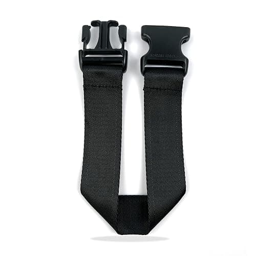 Pander Belt Bag Strap Extender – Fits Only Pander 1L and Larger Belt Bags, Adds 13.5” Length, Nylon Extension Strap, Not for Other Brands, Black - Image 1