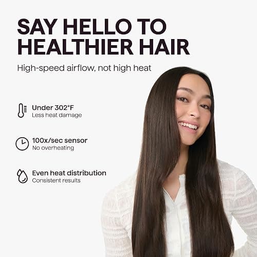 Wavytalk Airshape Pro Roller Air Styler Set for Salon Blowout at Home | 4-in-1 Hair Dryer & Multi-Styler with Auto-Wrap Curlers & Rollers, Volumizing Brush, Less Heat Damage, Ionic Anti-Frizz, Pink thumbnail 7