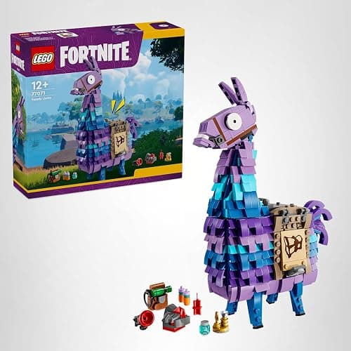 LEGO Fortnite Supply Llama Building Set - Kids Toy for Gamers, Ages 12+ - Display Model, Collectible Fortnite Toy - Gift for Boys & Girls - 77071 thumbnail 9