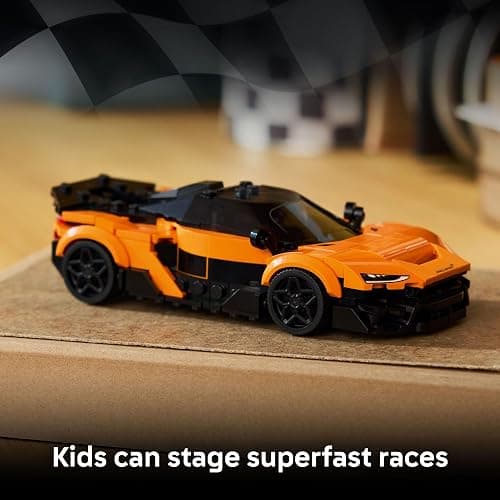 LEGO Speed Champions McLaren W1 Race Car Toy for Boys & Girls, Ages 9+ - Building Set for Pretend Play & Display w/1 Driver Minifigure - Gift Idea for Kids & Supercar Fans - 77257 thumbnail 2