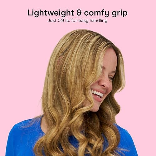 Conair Curling Iron, Double Ceramic, 1 1/2" Barrel, White/Rose Gold | Hair curler and hair waver for medium to long hair with 30 heat settings, built-in heat protection, a cool tip, and auto off thumbnail 5
