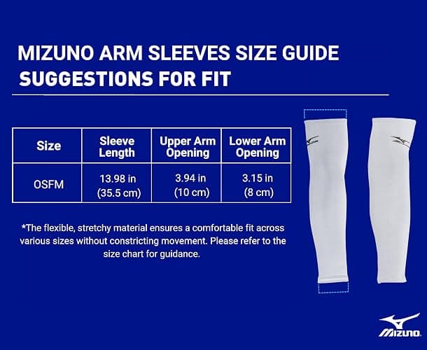 Mizuno Arm Sleeves thumbnail 4