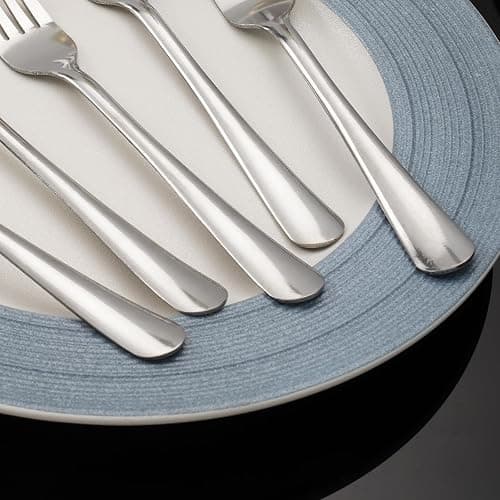 Hansmart 60 PCS Dinner Fork Set - Windsor Stainless Steel Silverware Fork 7.1 Inch with Dishwasher Safe Flatware Forks for 60,Table Forks for Home,Kitchen or Restaurant thumbnail 9