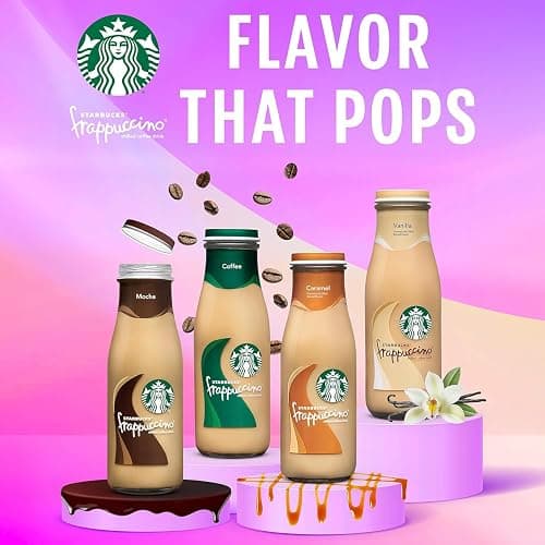 Starbucks Frappuccino Coffee Drink, Caramel, 13.7 fl oz Bottles (12 Pack) thumbnail 6