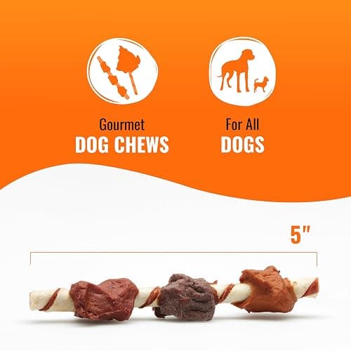 Good 'n' Fun Kabobs Long-Lasting Dog Treat Made With Real Protein, 48 oz | Premium Chicken, Pork and Beef Hide Chew, Supports Dental Health and Mental Stimulation, For Adult Dogs thumbnail 5