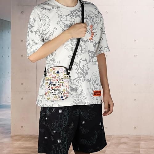 POFULL True Crime TV Show Merchandise Crime TV Show Inspired Crossbody Bag (IT'S A CRIMI) thumbnail 5