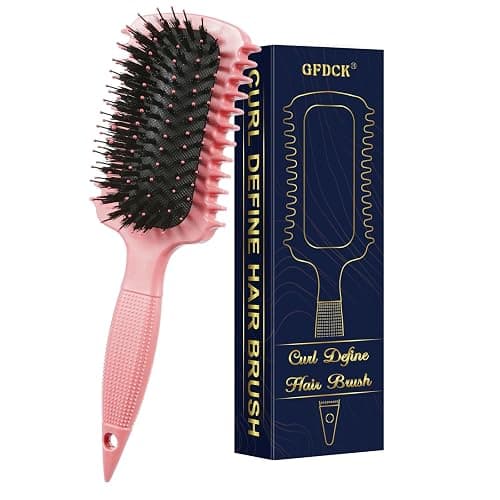 Curl Defining Brush, Curly Hair Brush Products for Effortlessly Detangling Shaping and Styling Women's Men's Curls on All Wet or Dry Hair Types, Reduces Frizz thumbnail 9